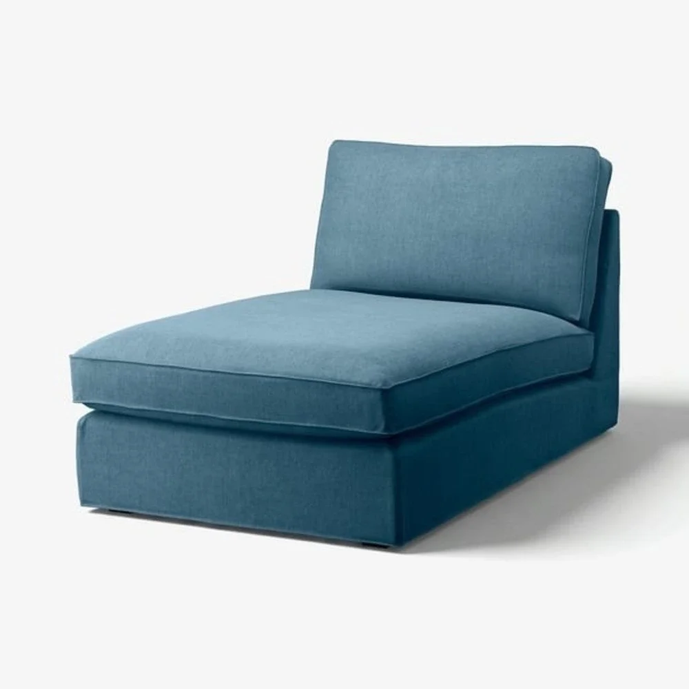 IKEA KIVIK Chaise Lounge Slipcover Cover Tallmyra Blue 005.576.97 OPEN BOX NEW